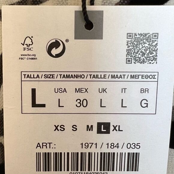 ZARA | Zebra | ANIMAL PRINT MINI DRESS - Picture 11 of 11